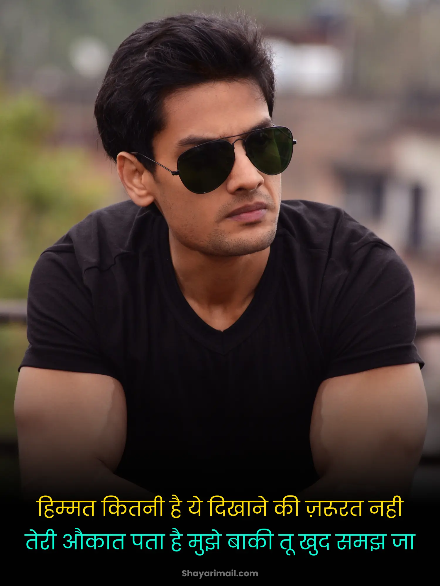 himmat shayari status image